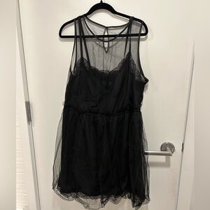 Rodarte for Target | Dresses | Rodarte Black Lace Silk Bow Cocktail Slip  Dress | Poshmark